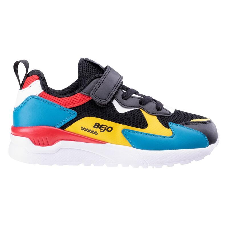 Garçons Agepi Trainers (Noir / Vert / Jaune / Rouge)