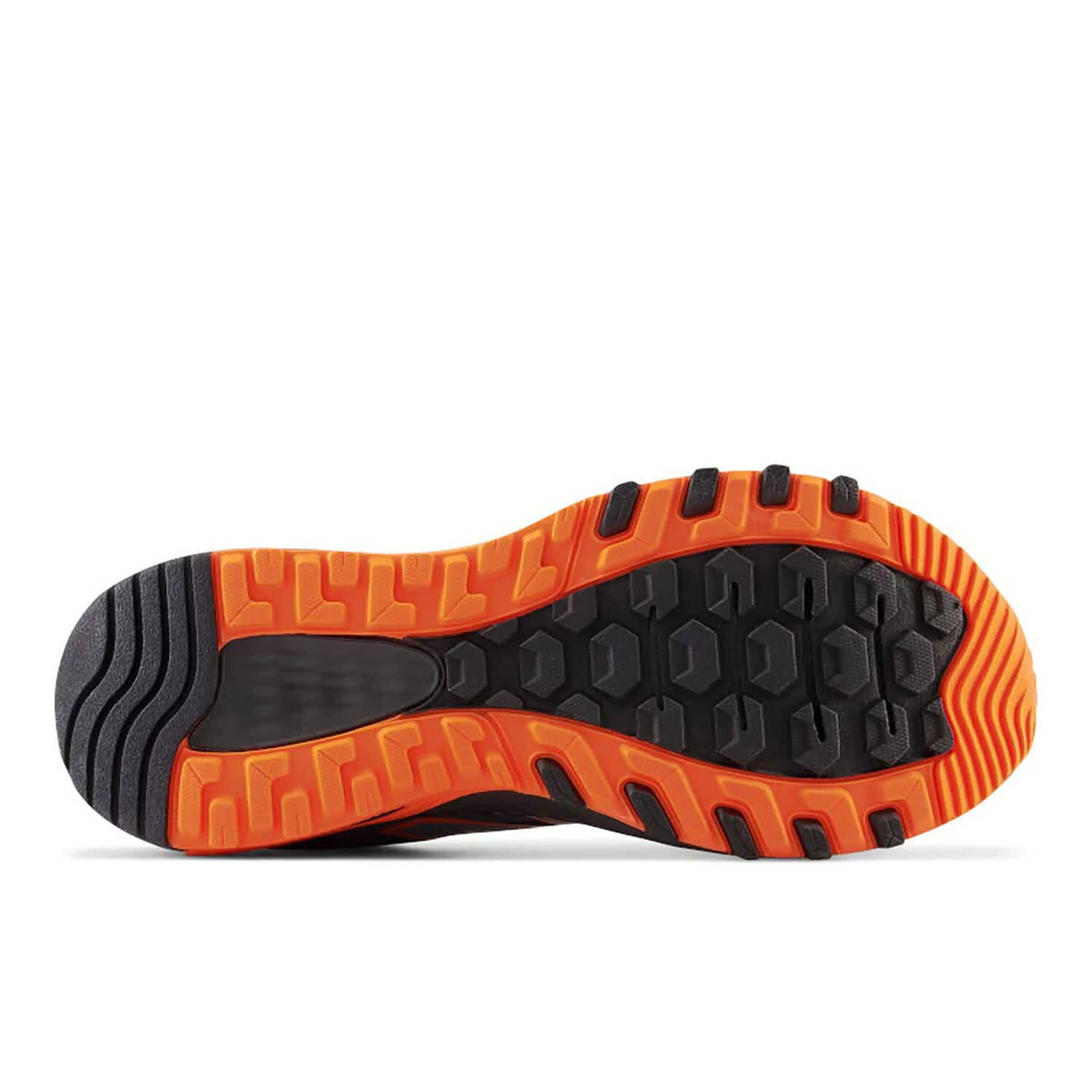 Zapatillas Trailrunning Hombre - NEW BALANCE MT 410  V8 - Grey/Orange 3/5