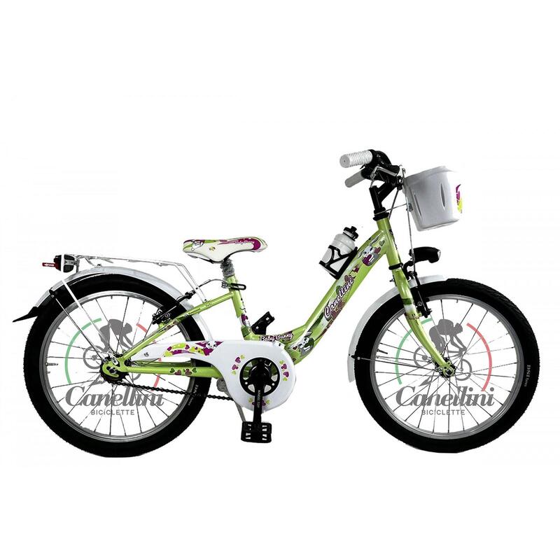 Vélo de fille Canellini VENERE 20" BABY BUNNY - Vert Clair