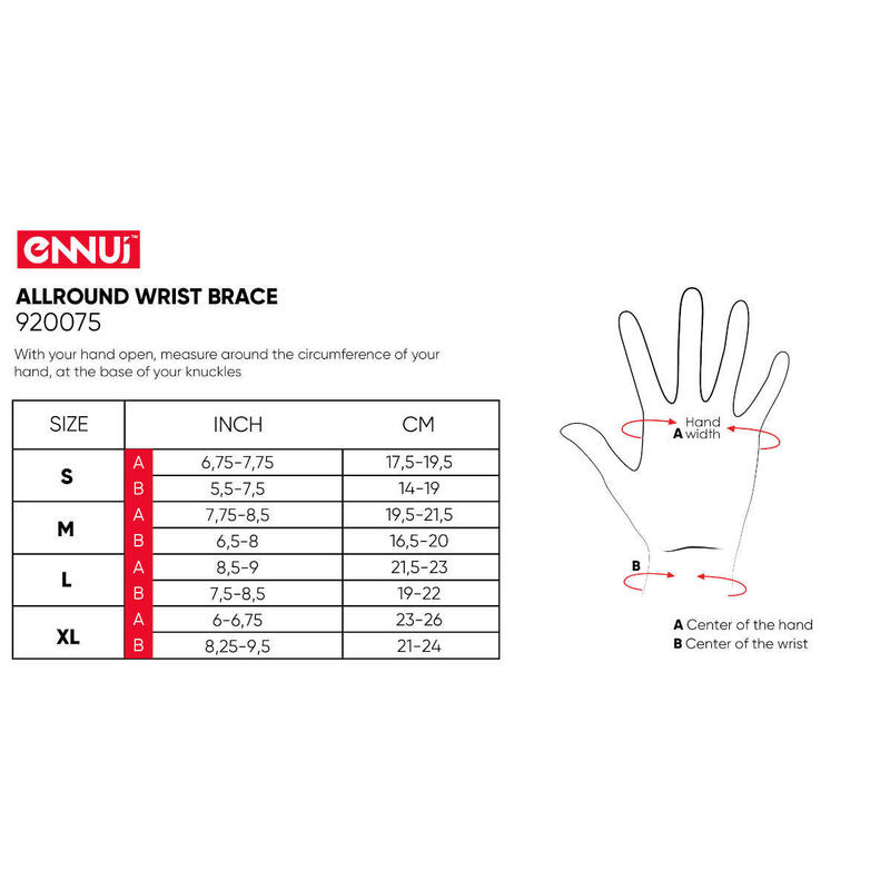 Ochraniacze nadgarstków do skatingu Ennui Allround Wrist Brace