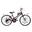 Vélo de fille VTT Canellini LINCY 24" - Noir/Fuchsia
