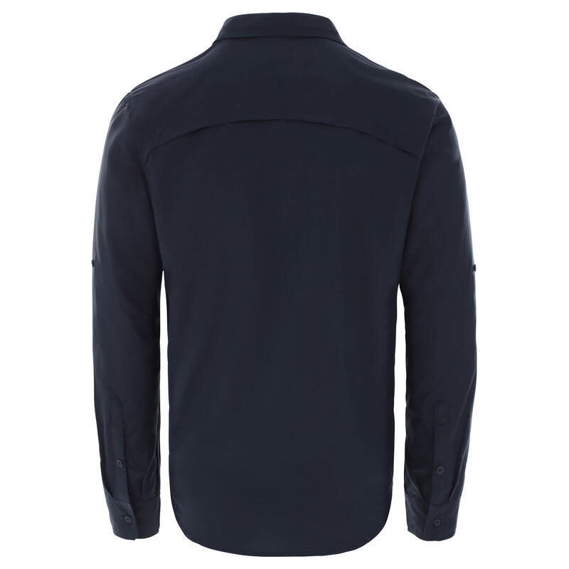 Camiseta Manga Hombre- Sequoia L/S Shirt - Urban Navy