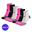 Xtreme – Laufsocken – Unisex – 6er-Pack – Pink – 39/42 – Herren-Laufsocken –