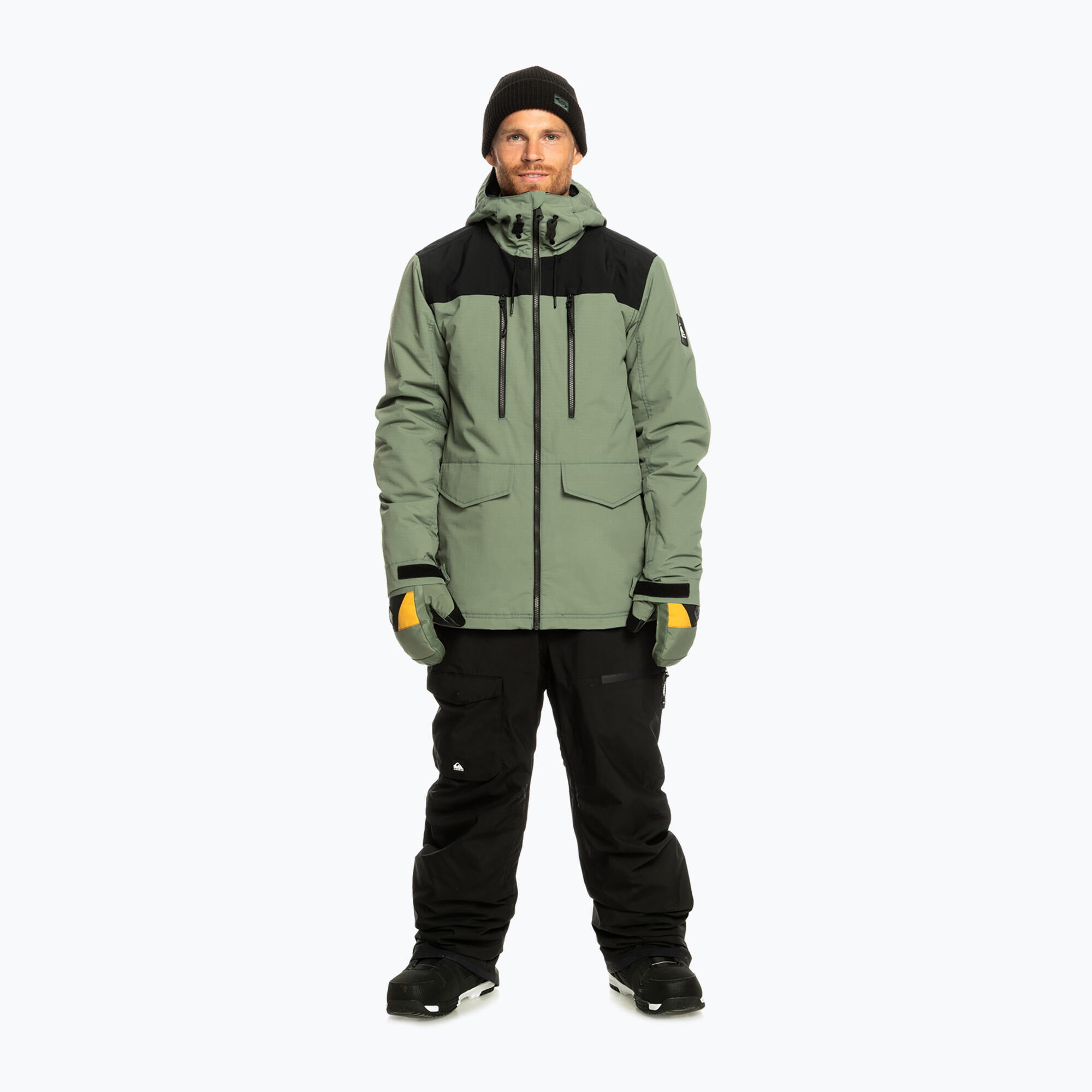 Pantaloni da snowboard da uomo Quiksilver Utility Bib 7/7