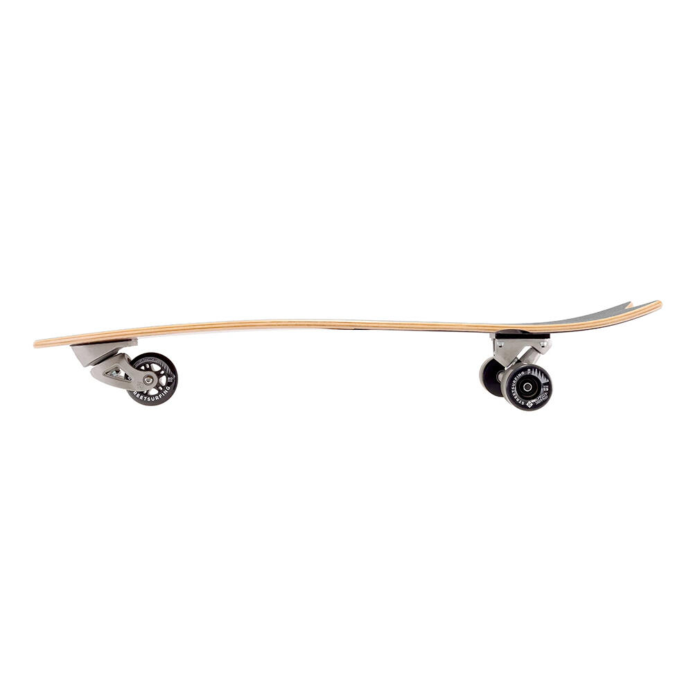 Surf Skate Snaker 36" Koa Black 3/7