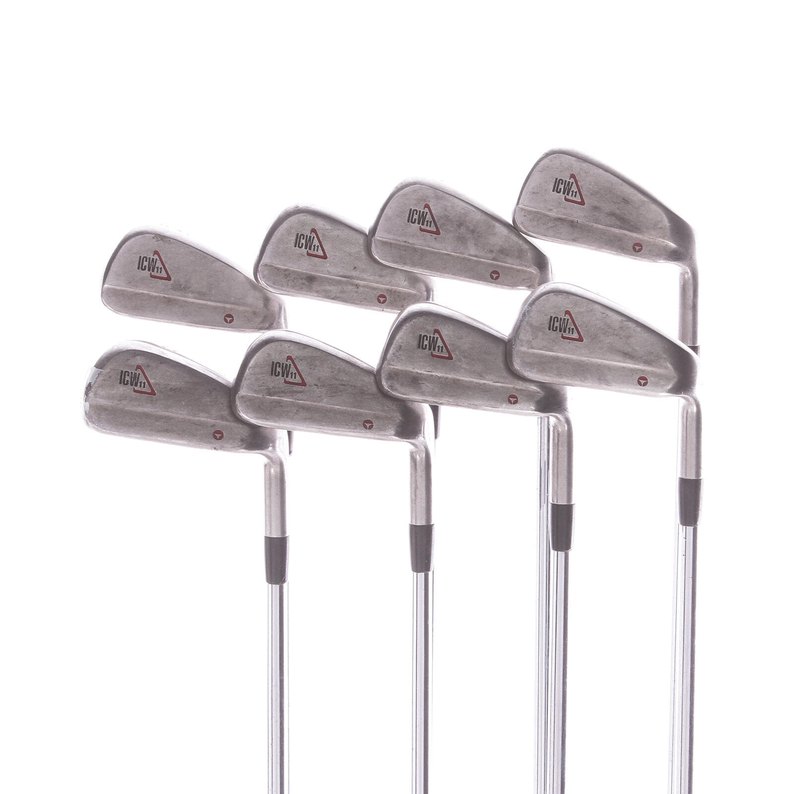 USED - Iron Set 3-PW TaylorMade ICW 11 Steel Shaft Regular Flex - GRADE C 1/7