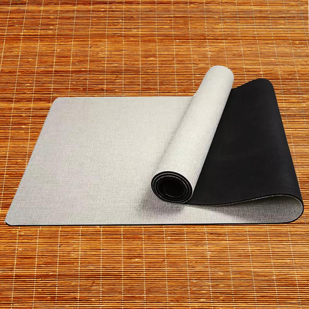 Tappeto yoga in gomma naturale e canapa 4,5 mm - Albero della vita 5/7