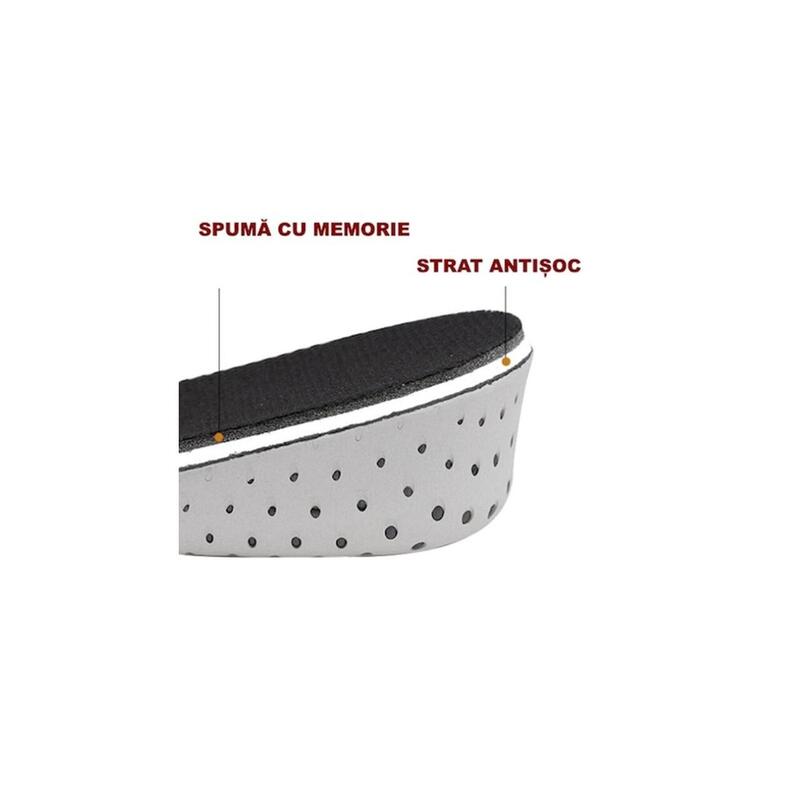 Branturi inaltatoare cu 3 cm, spuma cu memorie, german design, 34-40, ajustabile