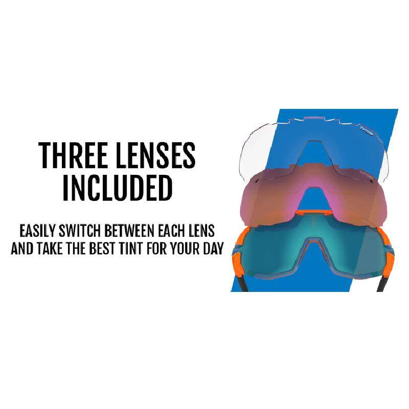 Tifosi Sledge Crystal Orange -  3