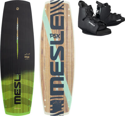 Wakeboard Set PSX 135 cm mit Duro Bindung Seilbahn Flexboard Kinder
