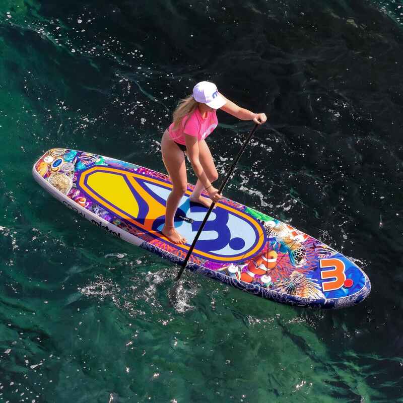 Refurbished - SUP Set Stand up Paddle aufblasbar DSFL 10´5 - Mistral... - GUT