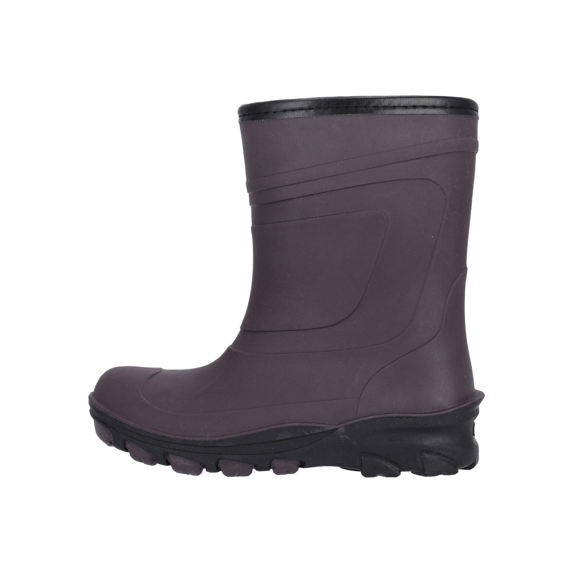 Zigzag - Botte En Caoutchouc Fian - Bottes - Marron|rouge|violet - 31 - Decathlon