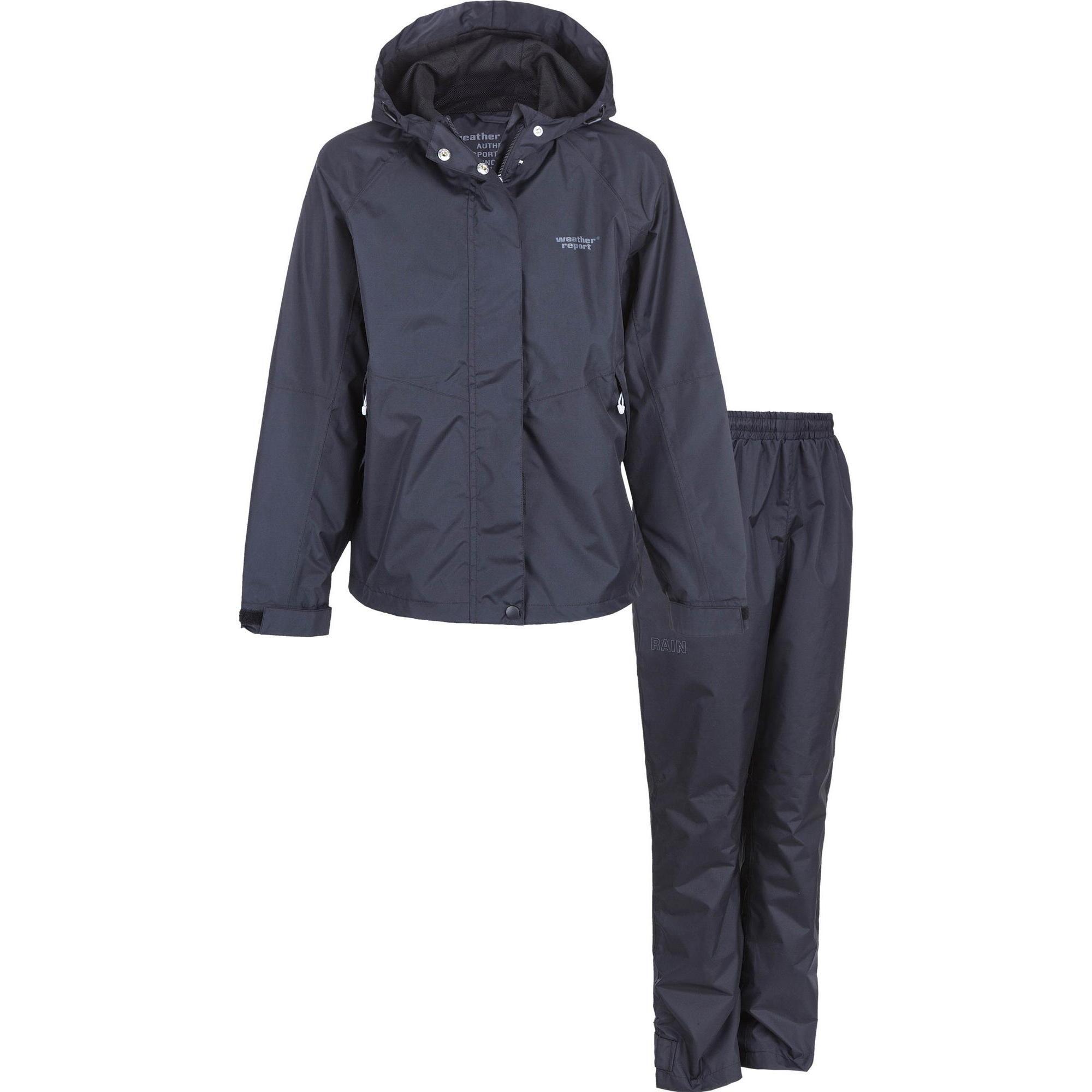 Weather Report - Weather Report Ensemble De Pluie Carlene - Combinaison - Noir - 128 Cm - Decathlon
