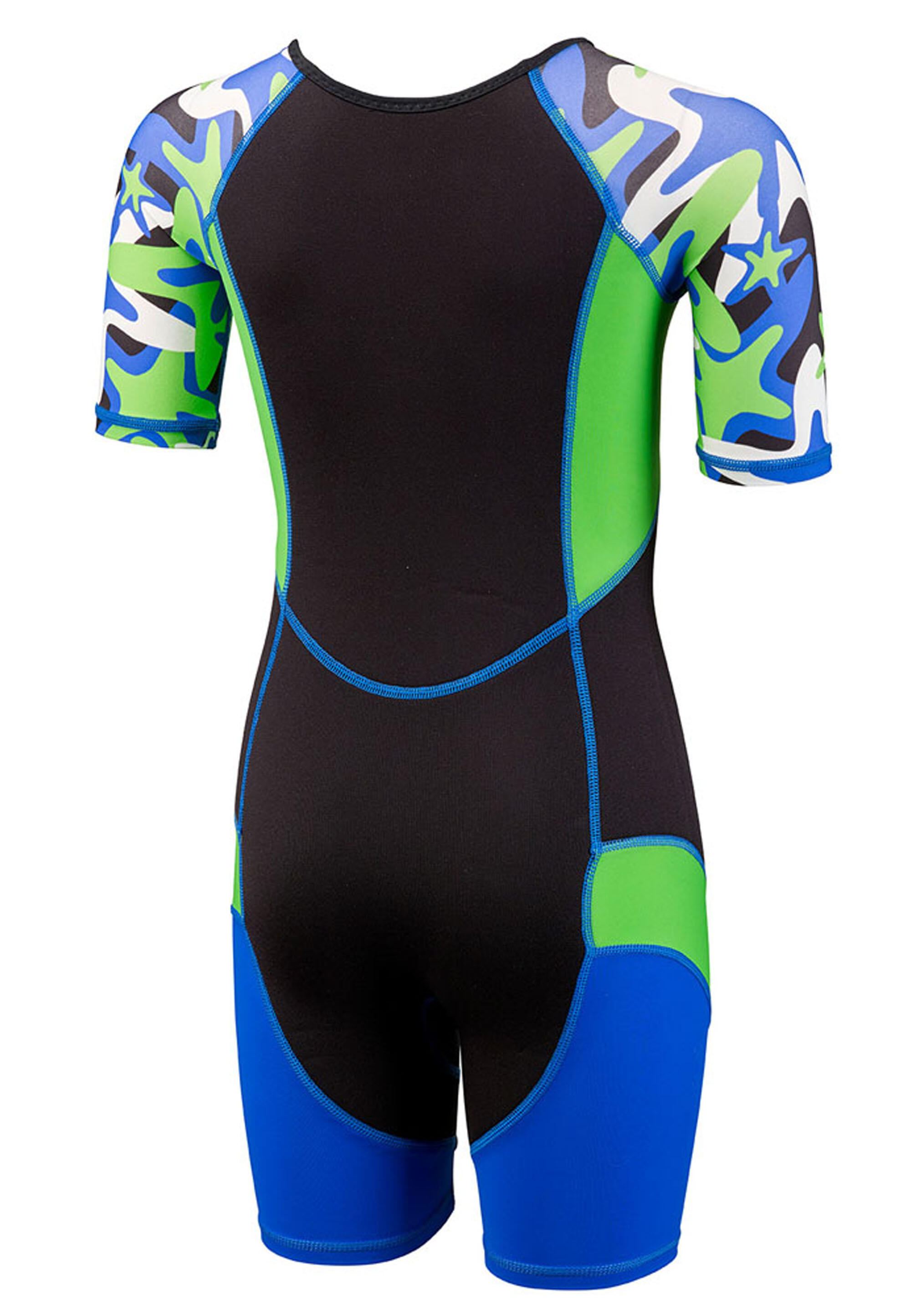 Beco -sealife Wetsuit Blauw/groen 4/5