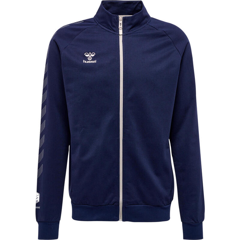 Veste de survêtement zippée en coton Hummel Move Grid