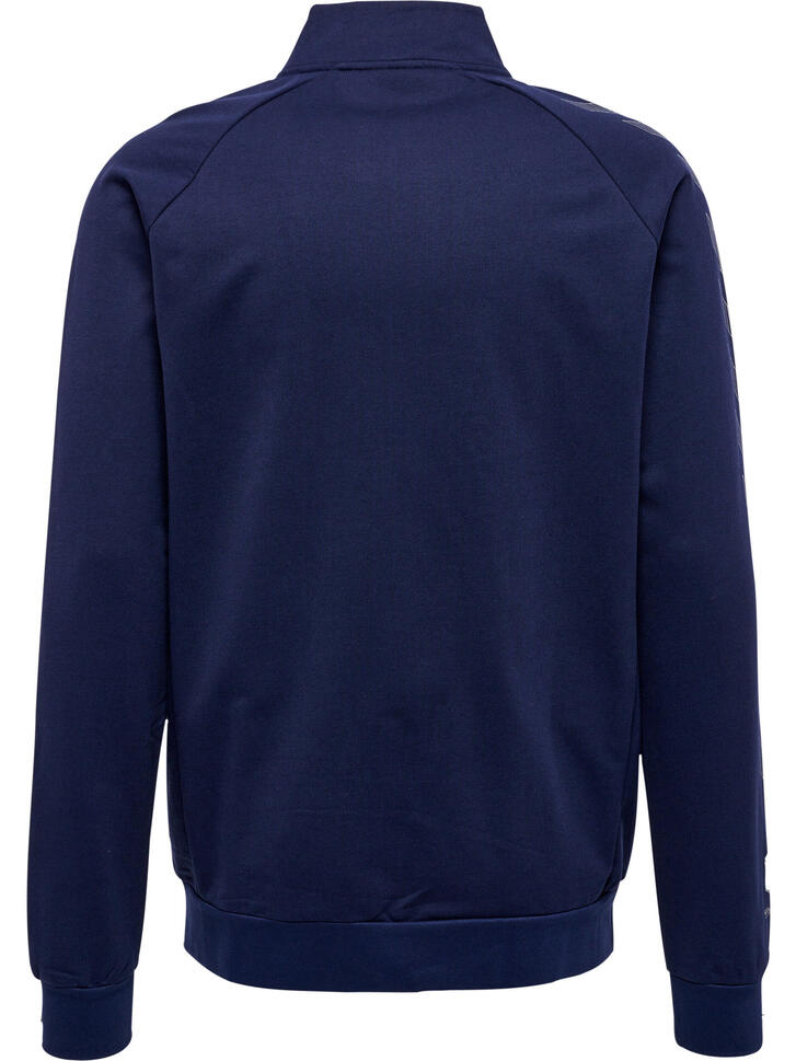 Zapinana na zamek bawełniana bluza dresowa Hummel Move Grid