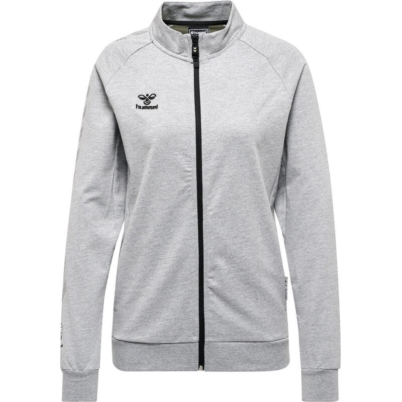 Veste de survêtement zippée en coton femme Hummel Move Grid