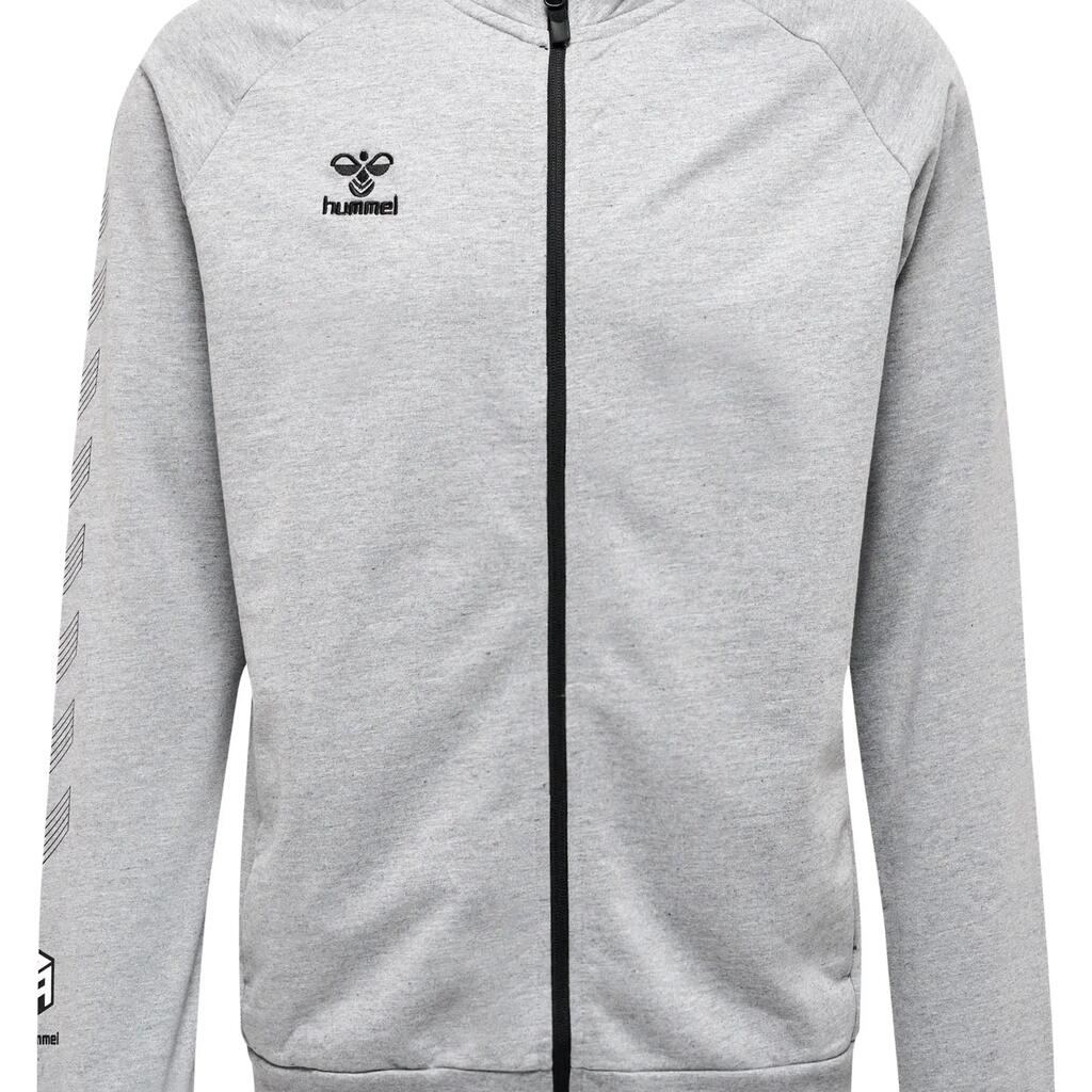 zipped-up cotton tracksuit jacket Hummel Move Grid
