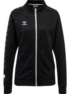 Giacca della tuta donna in cotone con zip Hummel Move Grid