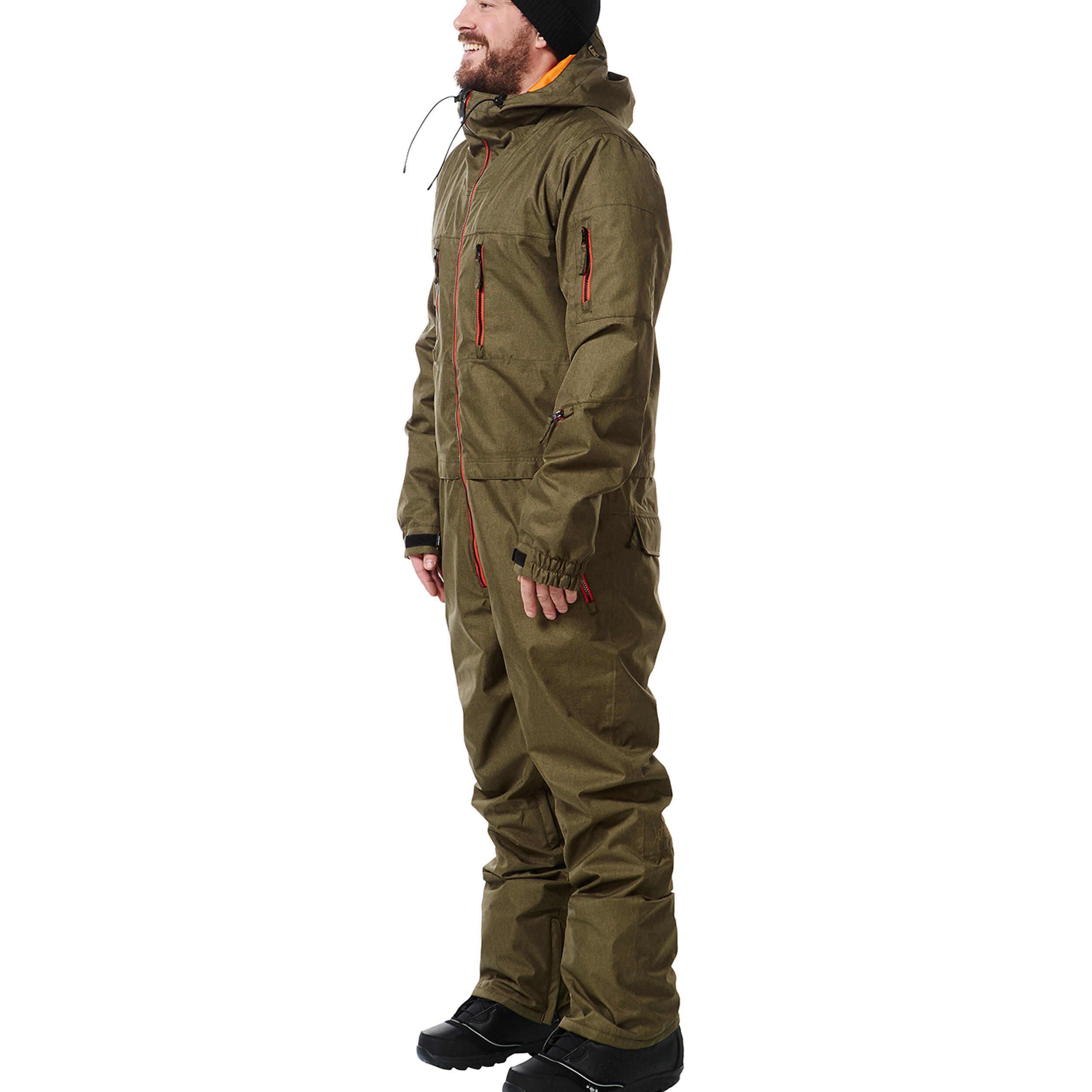 Ski-/Snowboardoverall - DUMP olive 2/7