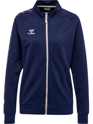 Giacca della tuta donna in cotone con zip Hummel Move Grid