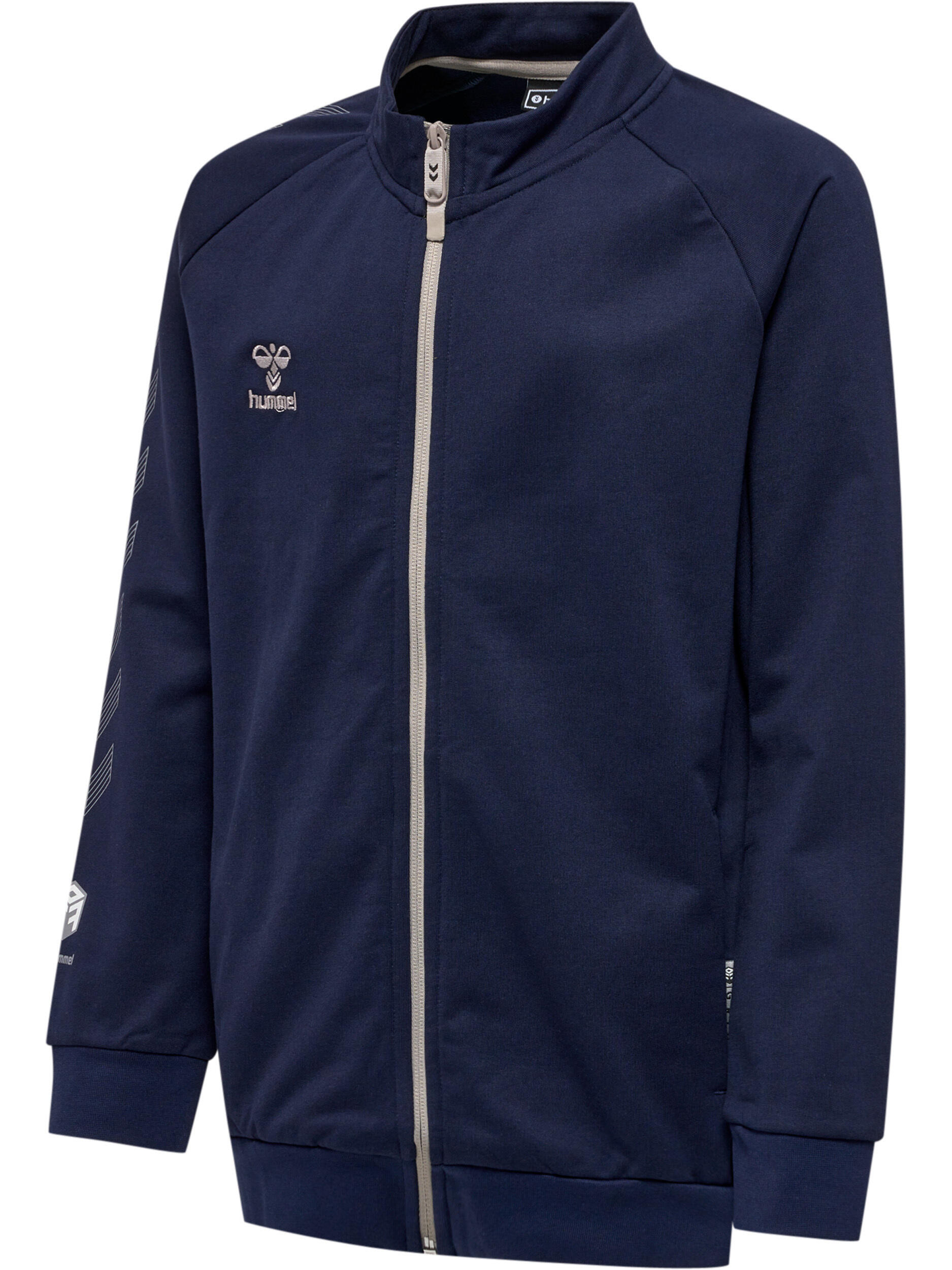 Giacca della tuta da bambino in cotone con zip Hummel Move Grid 4/4