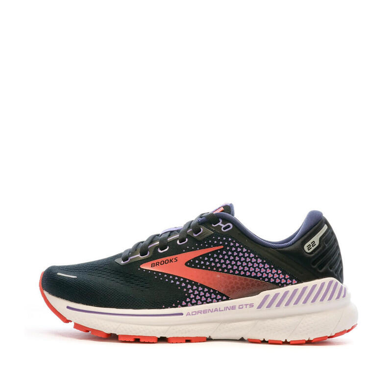 Chaussures de Running Noir/Violet Femme Brooks Adrenaline 22