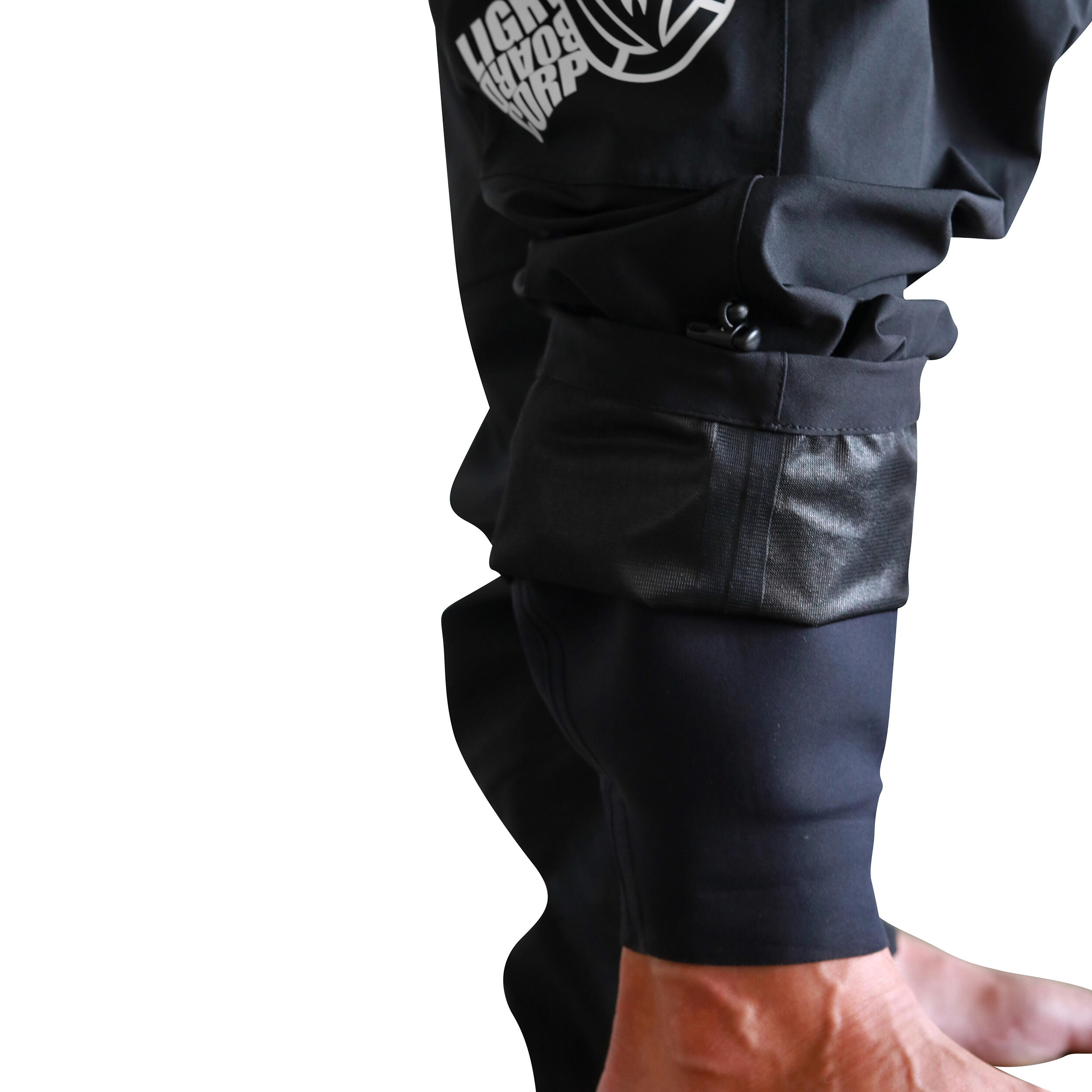 SUP Trockenanzug Frontzip schwarz 6/7