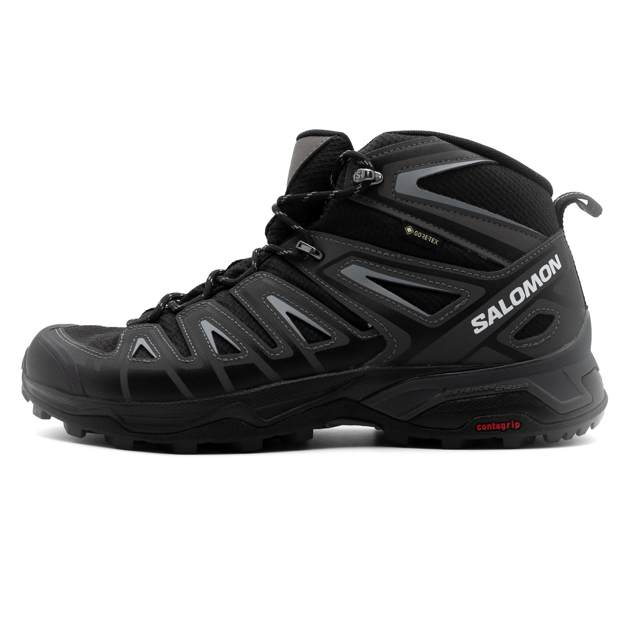 Salomon - Chaussures Randonnée Hommes Salomon X Ultra Pioneer Mid Gtx Gore-tex - Chaussures De Sport - Noir - 43,5 - Decathlon
