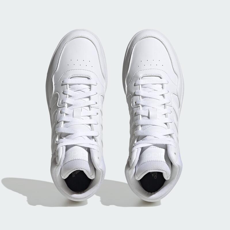 Încălțăminte adidas HOOPS 3.0 MID alb pentru bărbați