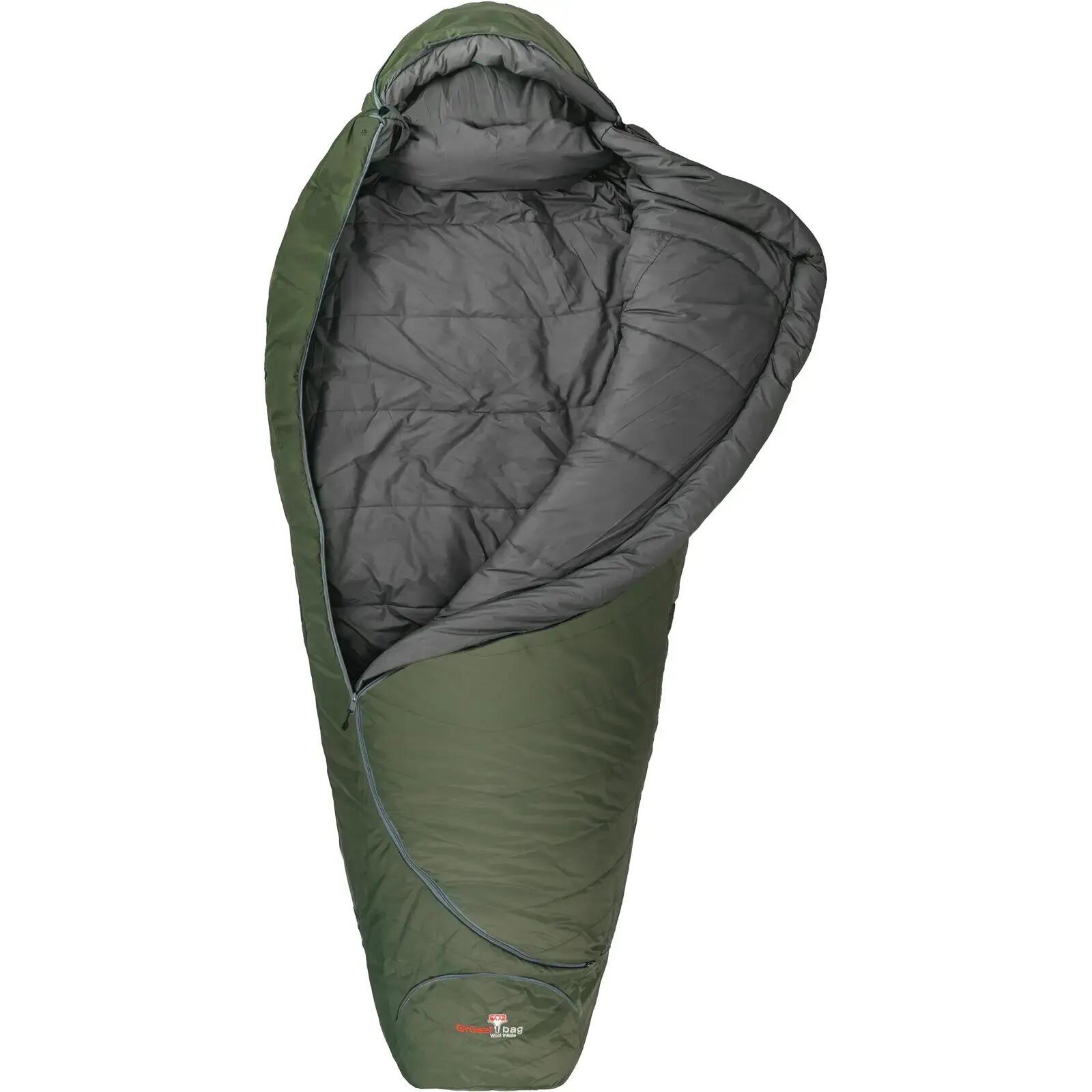 Wollschlafsack Wolle Survival Ice XXL Wide greenery 3/7