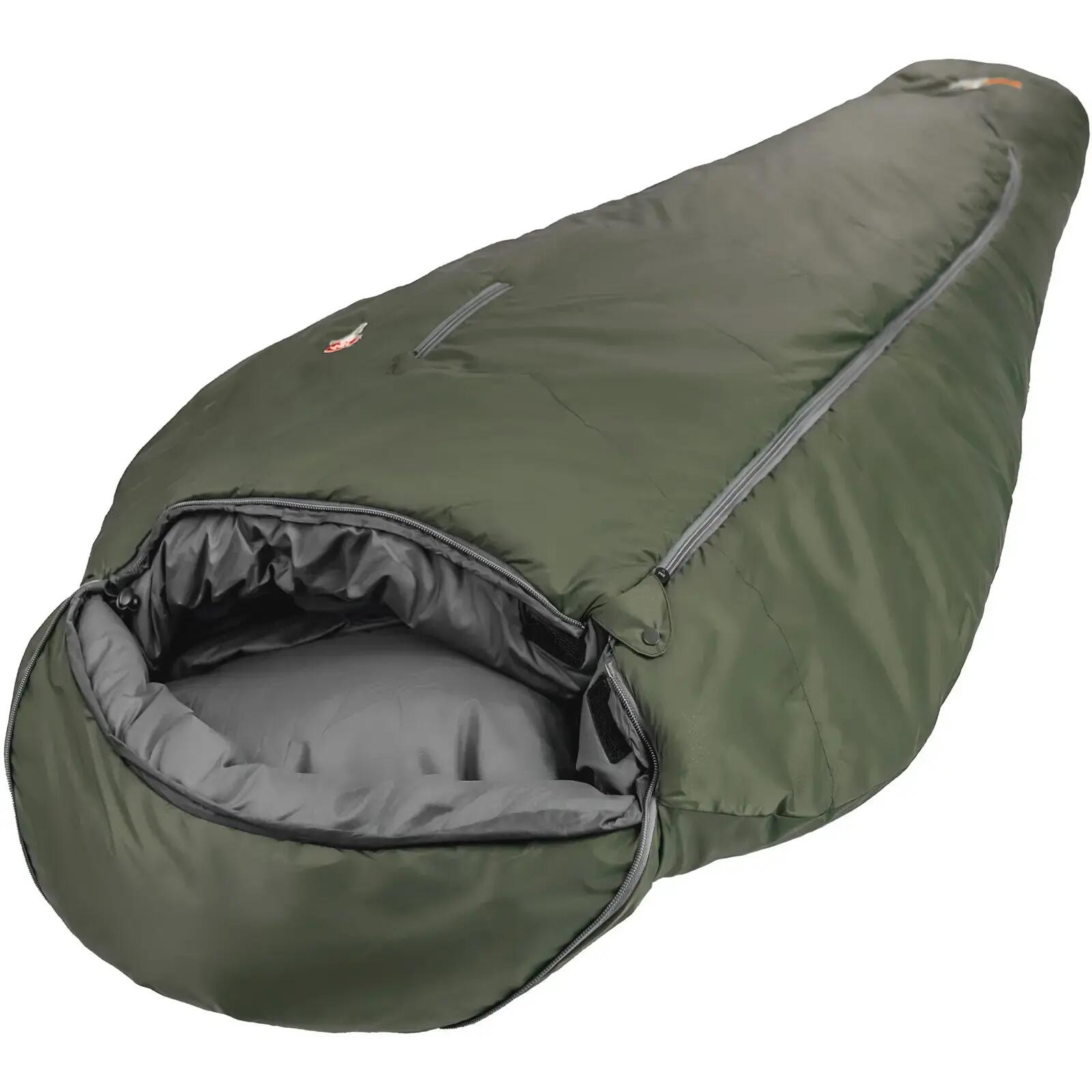 Wollschlafsack Wolle Survival Ice XXL Wide greenery 5/7