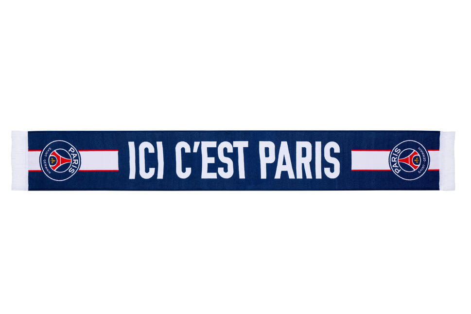Paris Saint Germain szalik kibica scarf wielokolorowy