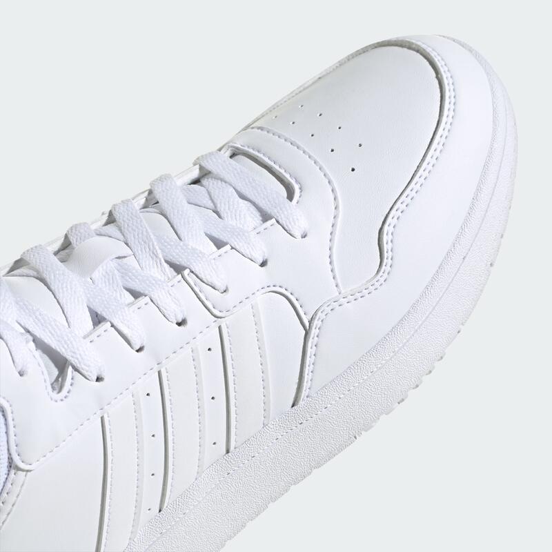 Încălțăminte adidas HOOPS 3.0 MID alb pentru bărbați