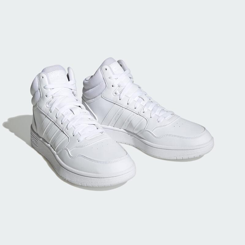 Încălțăminte adidas HOOPS 3.0 MID alb pentru bărbați