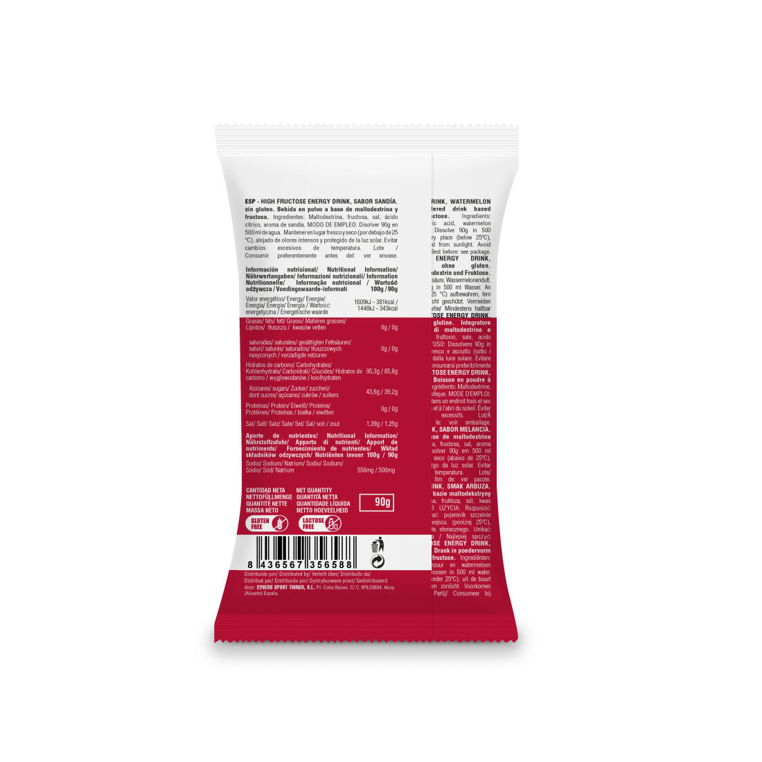 HIGH FRUCTOSE ENERGY DRINK Melancia 2/4