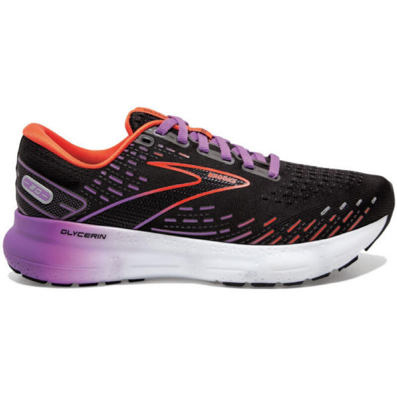 Zapatos Deportivos Brooks Glycerin 20 Negro Mujer