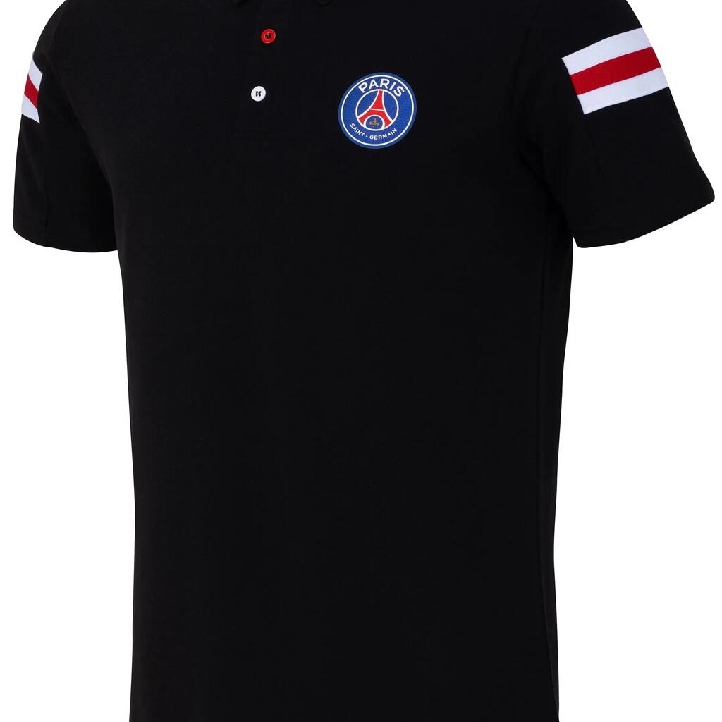 PSG men's polo shirt - black