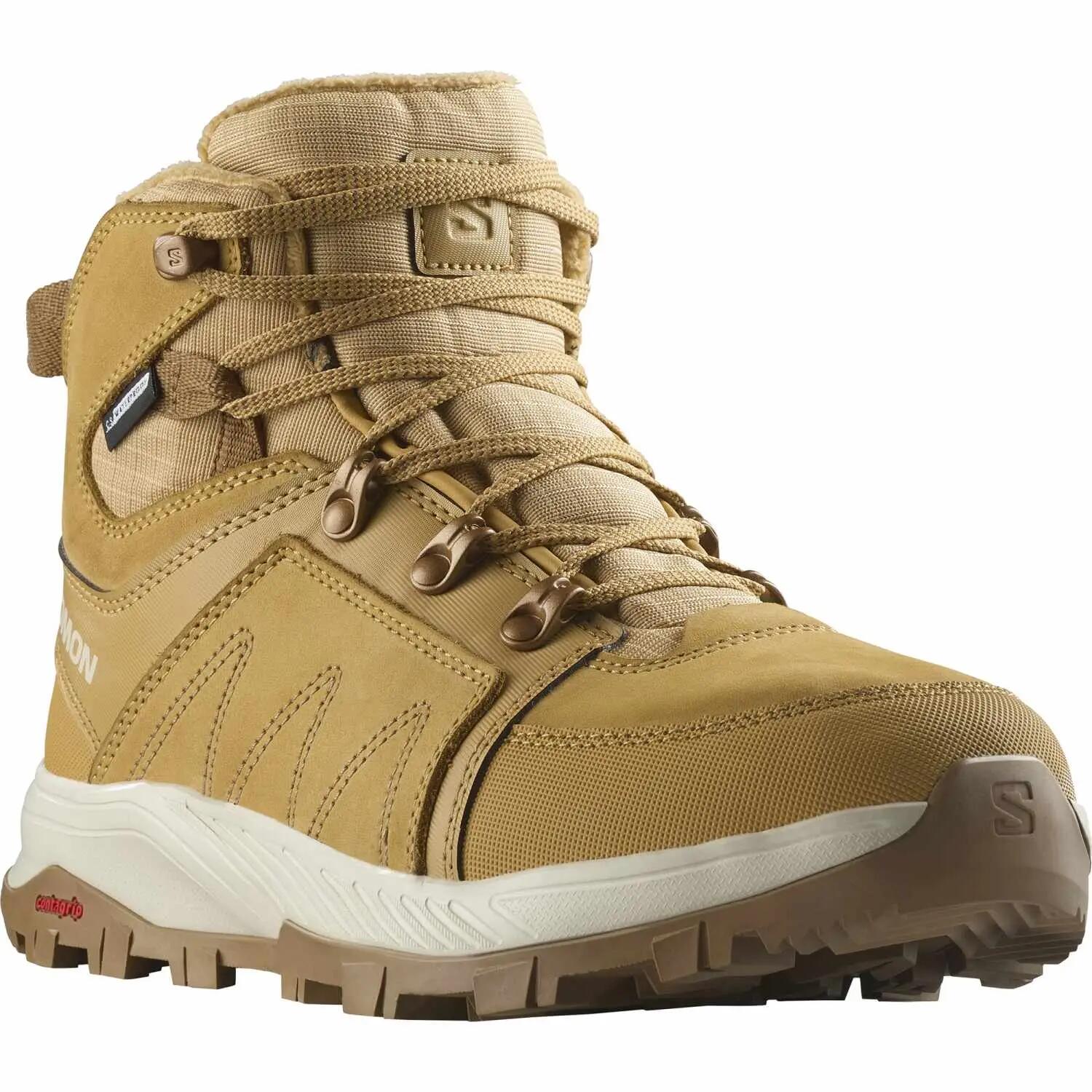 Salomon Ghete Drumetie Iarna Femei Outchill TS CSWP W Bej 5/5
