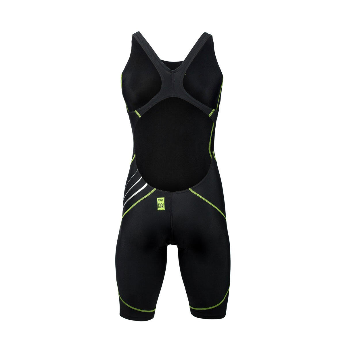 Wettkampf-Schwimmanzug Schwimmen FINA-Approved Damen & Mädchen - Z-Black 2/3