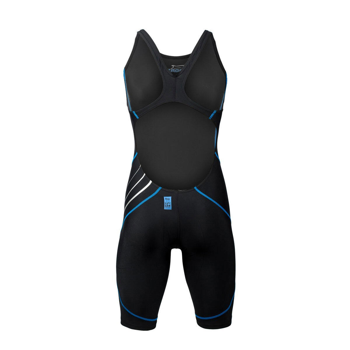 Wettkampf-Schwimmanzug Schwimmen FINA-Approved Damen & Mädchen - Z-Black 2/3