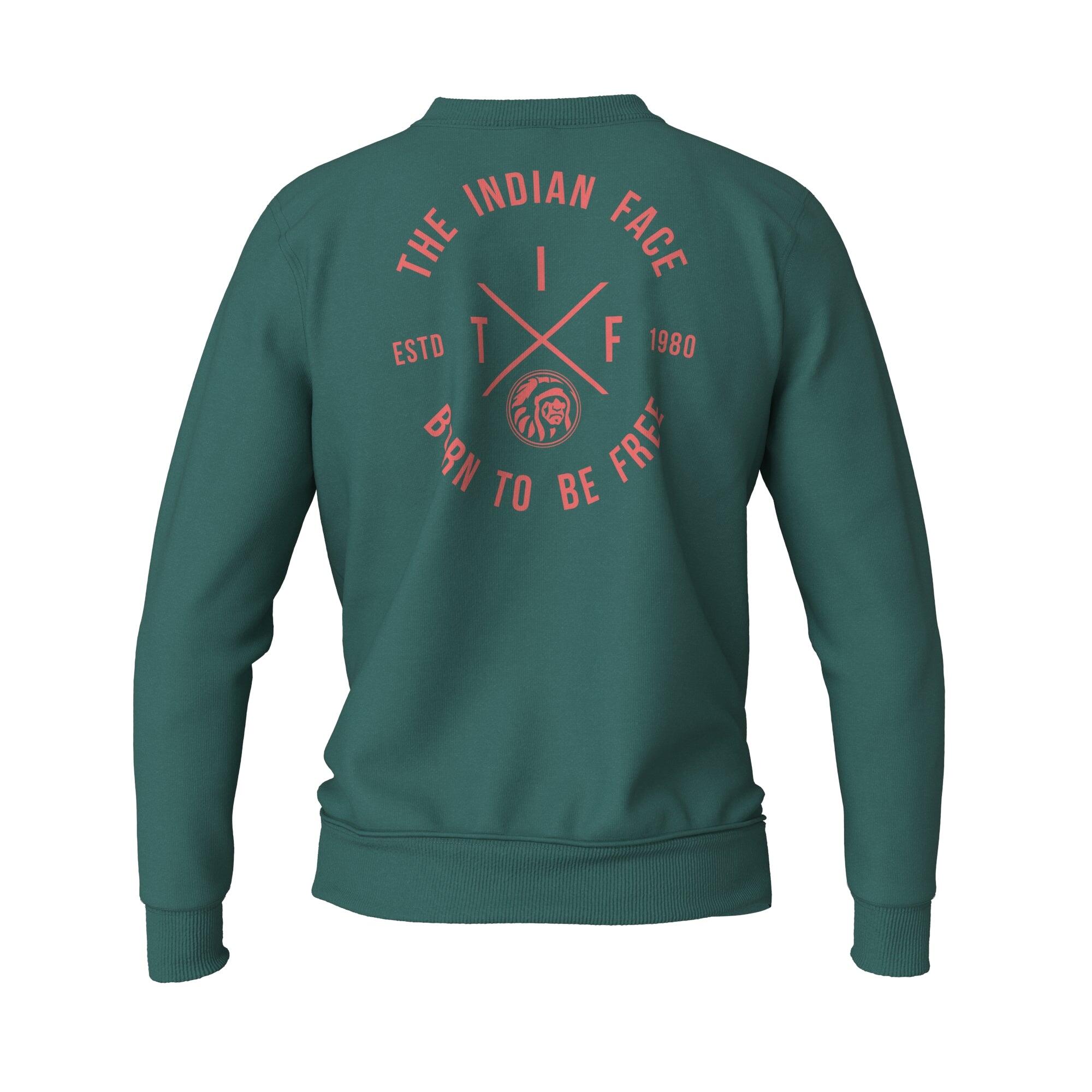 Sudadera de Fitness The Indian Face Unisex Soul Azul Hydro 2/4