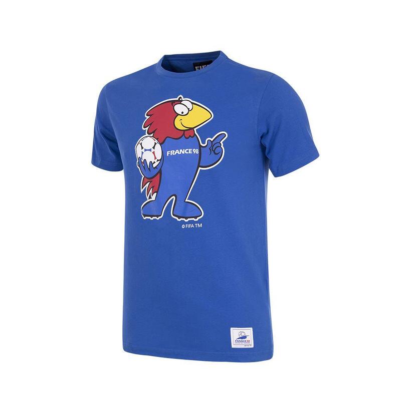 Frankrijk 1998 World Cup Footix Mascot Kids T-Shirt