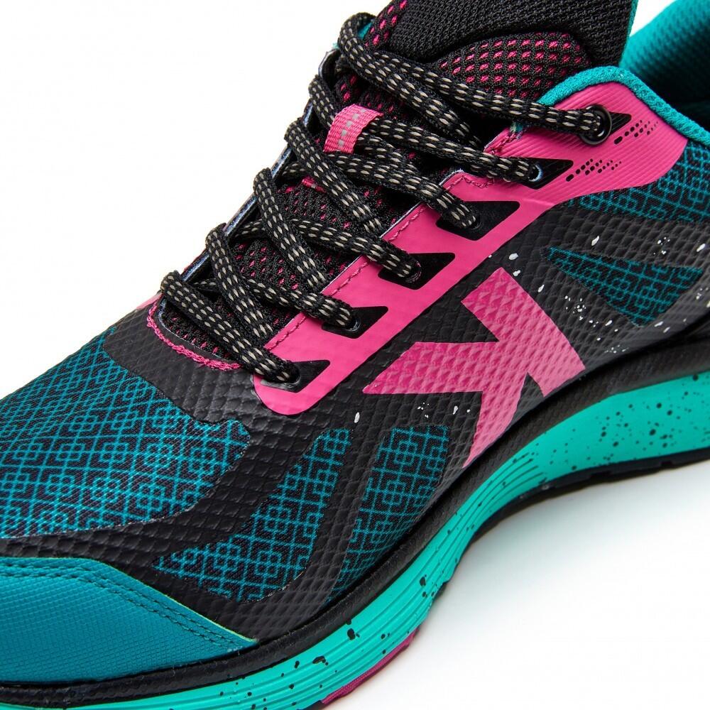 Zapatillas Running Kelme Cushion Trail Unisex En Color Verde Oscuro 5/5