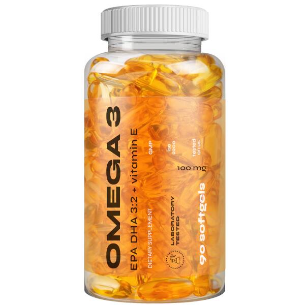 Omega 3 1000mg + Vitamin E nowmax 90 kaps
