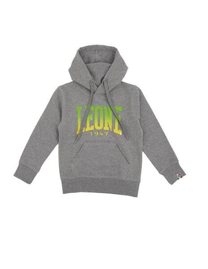 Felpa da bambino con cappuccio e logo Basic