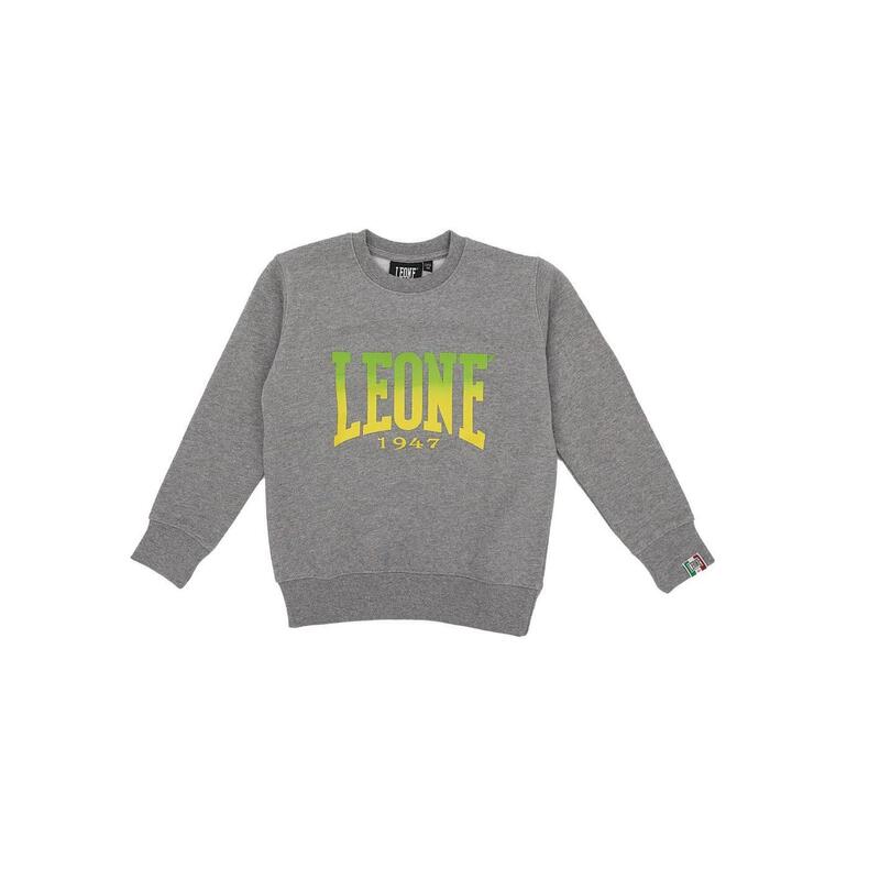 Sweat-shirt à col rond pour enfants avec logo Basic