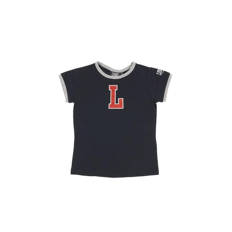 College "L" T-shirt met korte mouwen voor meisjes