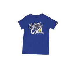 "Born Cool" Basic T-shirt met korte mouwen en print voor jongens