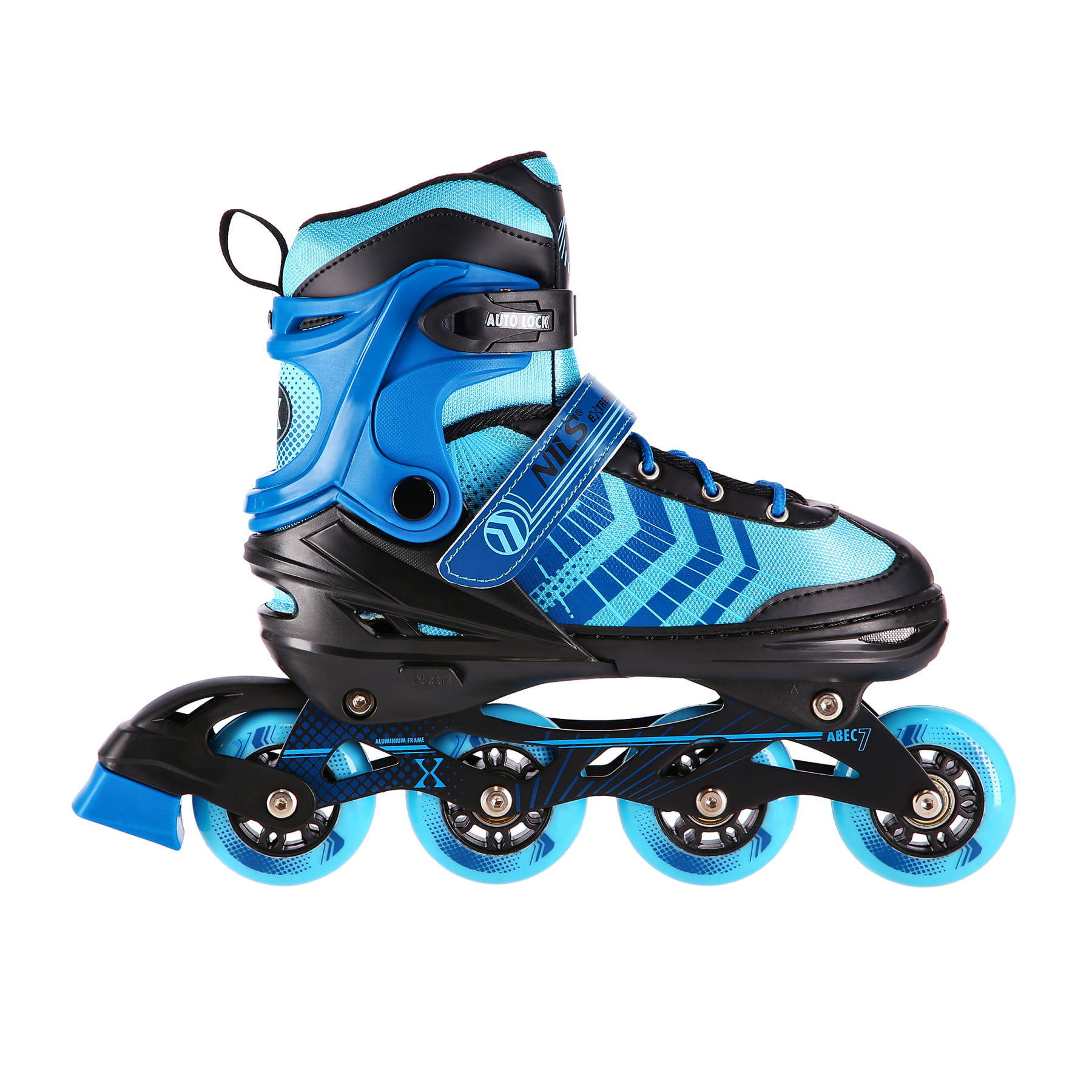 Schlittschuhe mit austauschbarem Hockey Skate 4in1 NH18192A Nils Extreme 3/7